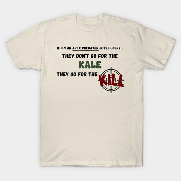 Kale Joke T-Shirt by Xie